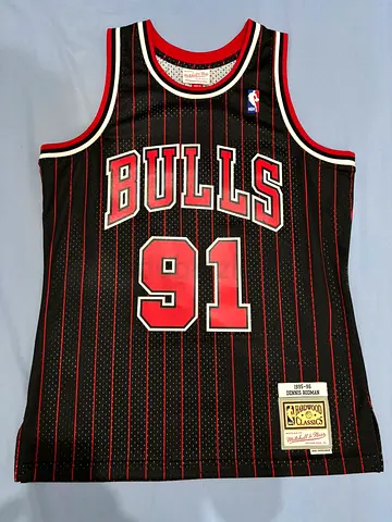 Dennis Rodman Bulls NBA Jersey