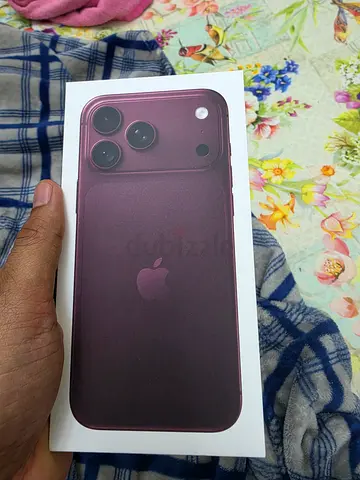 Apple iPhone 18 Pro  max (boxed) - 512GB  Burgundy.  UAE stock