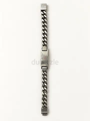 Giorgio Armani / Emporio Armani Silver Chain ID Bracelet