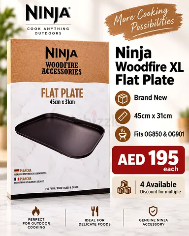 Ninja Woodfire XL Flat Plate / Plancha – BRAND NEW – OG850 / OG901