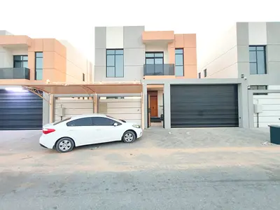 Villa for rent in Al Yasmeen, Ajman | 5 bedrooms, majlis, living room, spacious kitchen, and maid's