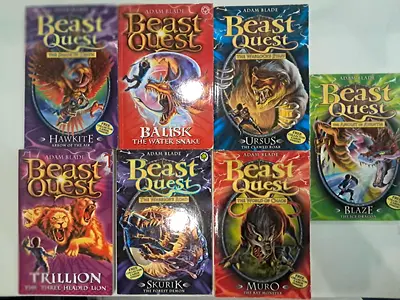 Beast Quest children's book collection - 7 paperback adventure books