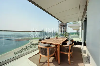 Sea view | Beach access |Furnished 2BR |High Floor