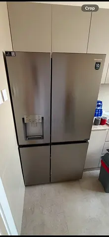 Hisense Side-by-Side Refrigerator with Water Dispenser
