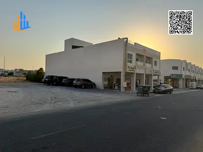 Investment opportunity: Commercial land in Al-Hoshi, Sharjah (6,006 sq. ft.), situated one plot back from Maliha Road.