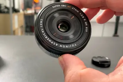 Fujinon 27 f 2.8 pancake lens - mint condition (WR-Gen2) for Fuji film