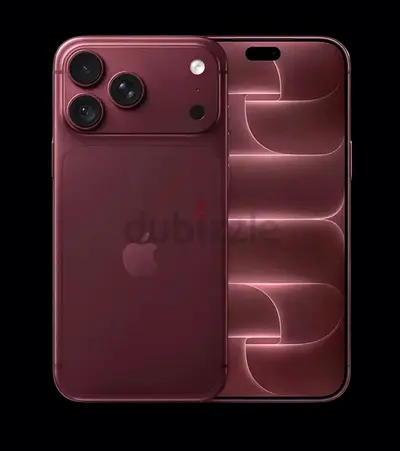 iPhone 18 pro max 512Gb Burgundy