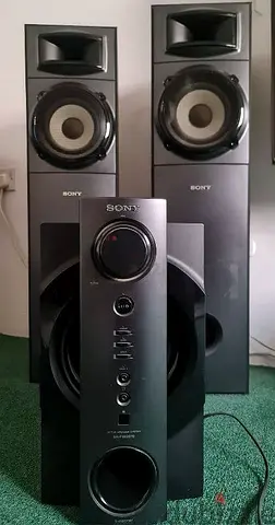 Sony Tower Speakers with Subwoofer - Floorstanding Home Audio System