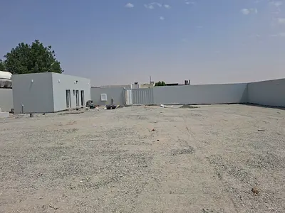 13000 الف قدم ارض مسورة لليجار الصناعية الصججعة