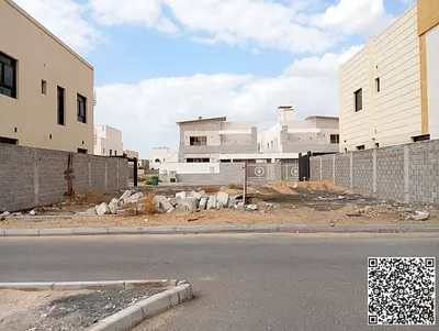 Residential villa land on two streets (front and back) at a bargain price in Al Alia area.