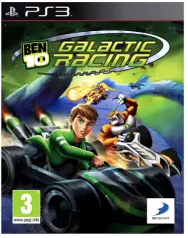 Ben 10: Galactic Racing (PS3) - Original Game Disc/Case