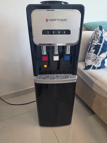 Northway freestanding water cooler / dispenser - black