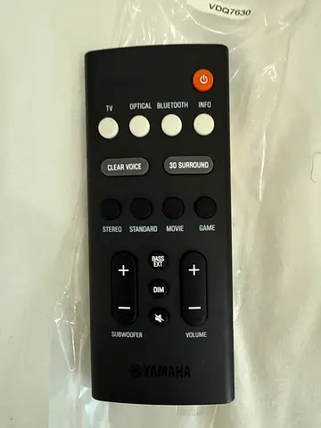 Yamaha soundBar Remote Control  - All Models Working Condition