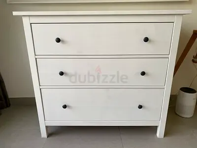 IKEA HEMNES Three-Drawer Chest – White