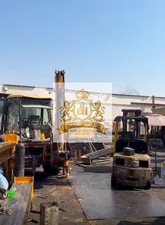 Property for sale in Sharjah Industrial Area 12 Area: 34,780 sq ft Consisting of: 4 commercial shops
