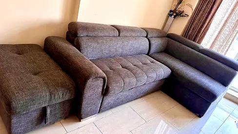 7 seater sofa bed with storage for sale
