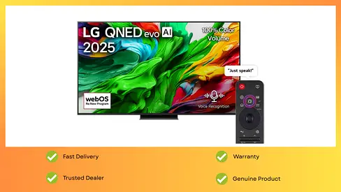 LG 65 inch TV QNED evo AI QNED86A6A 4K 120Hz Smart Television Brand New Sealed 2025