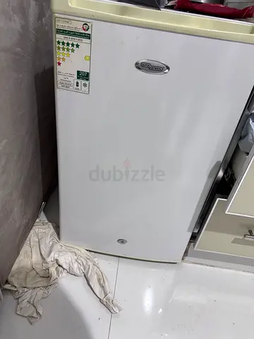 Used compact mini fridge in good working condition
