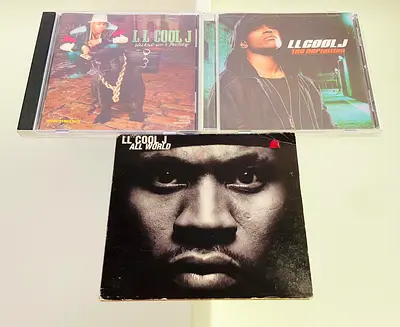 3 LL Cool J Music CD’s