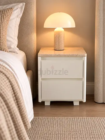 Nightstand with Marble top