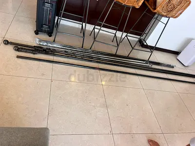 Free curtain pole - 3 meters