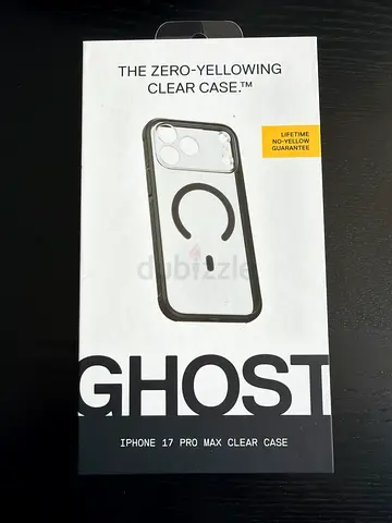 DBrand Ghost 2.0 Clear Case for iPhone 17 Pro Max - The Zero-Yellowing