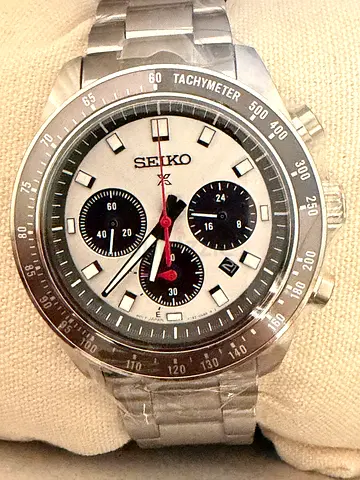 Seiko Prospex Stainlesss Steel Men's Chronograph Watch .