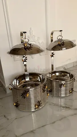 Decorative Stainless Steel Buffet Chafing Dishes Set