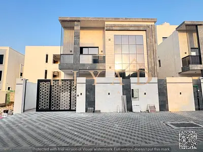 فيلا أول ساكن للإيجار في العامرة عجمان | 6 غرف ماستر | مجلس وصالة | 8 حمامات | حوش واسع | روف | كاميرات مراقبة | 120 ألف قابل للتفاوض | 4 دفعات