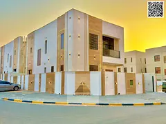 An exceptional opportunity in a strategic location near the Azha complex: a corner villa featuring c