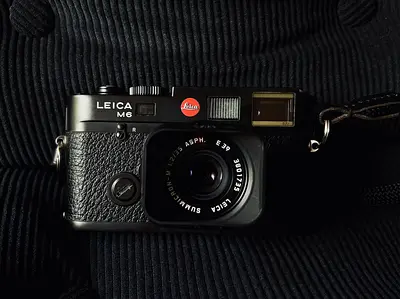 Leica M6 with Summicron 35mm — Classic 35mm Film Rangefinder Camera