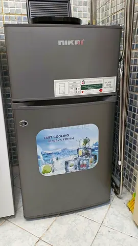 Nikai two door fridge