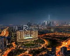 Furnished 1BR | Binghatti Wraith | Skyline & Pool View