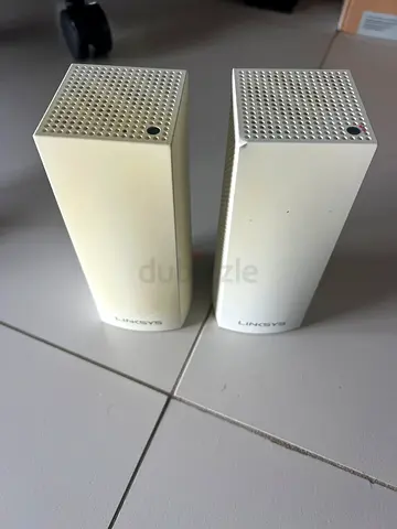 Linksys Velop Satellite Units (pair) - White, used. WHW03 V2