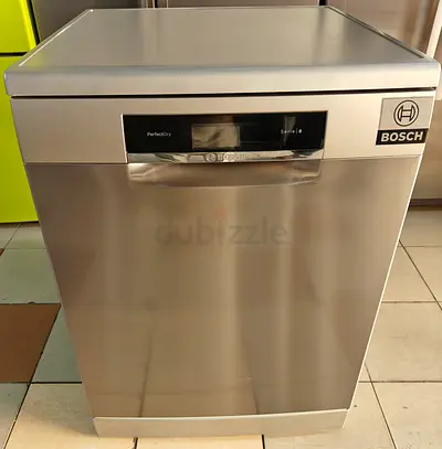Bosch series 8 stainless steel dishwasher - excellent condition