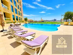Luxury 3Bedroom With Maid Room-With Gym Pool Parking Open Veiw