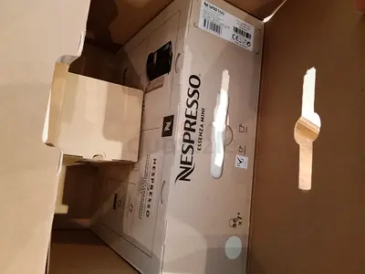 Brand new Nespresso Essenza Mini with Aeroccino 3. Never used. Original box available. Comes with th