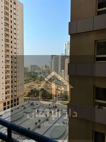 A great opportunity for rent: 2-bedroom and hall apartment in Al Majaz 3 area. Free parking available. AC is on the owner.