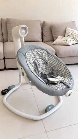 Joie Baby Bouncer / Rocker in Grey — Gently Used