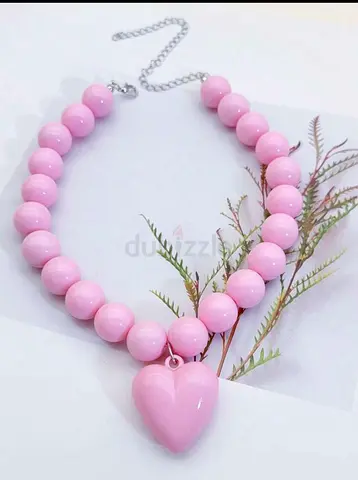 Pink necklace