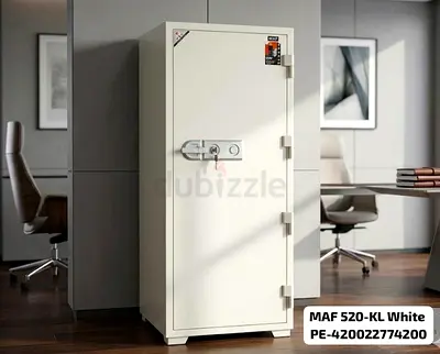 Professional Heavy Duty Office Security Safe Cabinet White