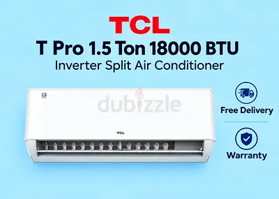 TCL T Pro 1.5 Ton 18000 BTU Inverter Split Air Conditioner
