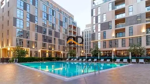 1BHK Furnished Apartment with Private Garden For Rent in Al Mamsha by Alef