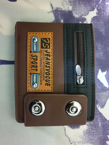 JEANSVOGUE New Soft PU Leather Wallet – Brown – Only AED 20