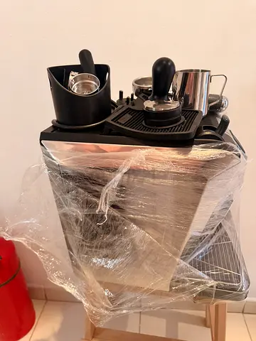 Used Espresso Machine with Accessories - Good Working Condition