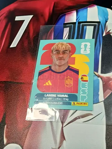 Panini yamal sticker wc winner 😝