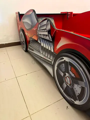Red Race Car Toddler Bed 120x190cm