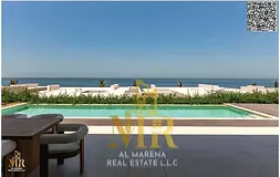 Direct sea view in Al Zorah | Luxury 4-bedroom villa (all en-suite) | Large garden with swimming poo