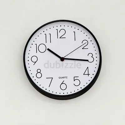 Simple Black Frame Wall Clock - IKEA
