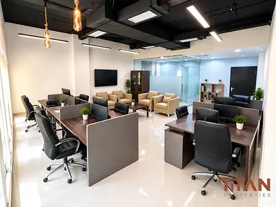 Fully Fitted Office | Ready to Move | Prime Arjan Location